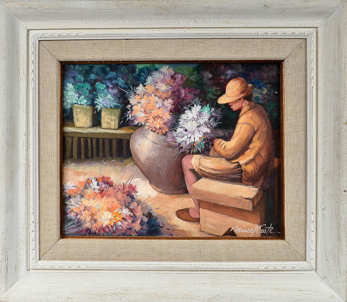 MANOEL COSTA - Florista - ost - 40 x 50.