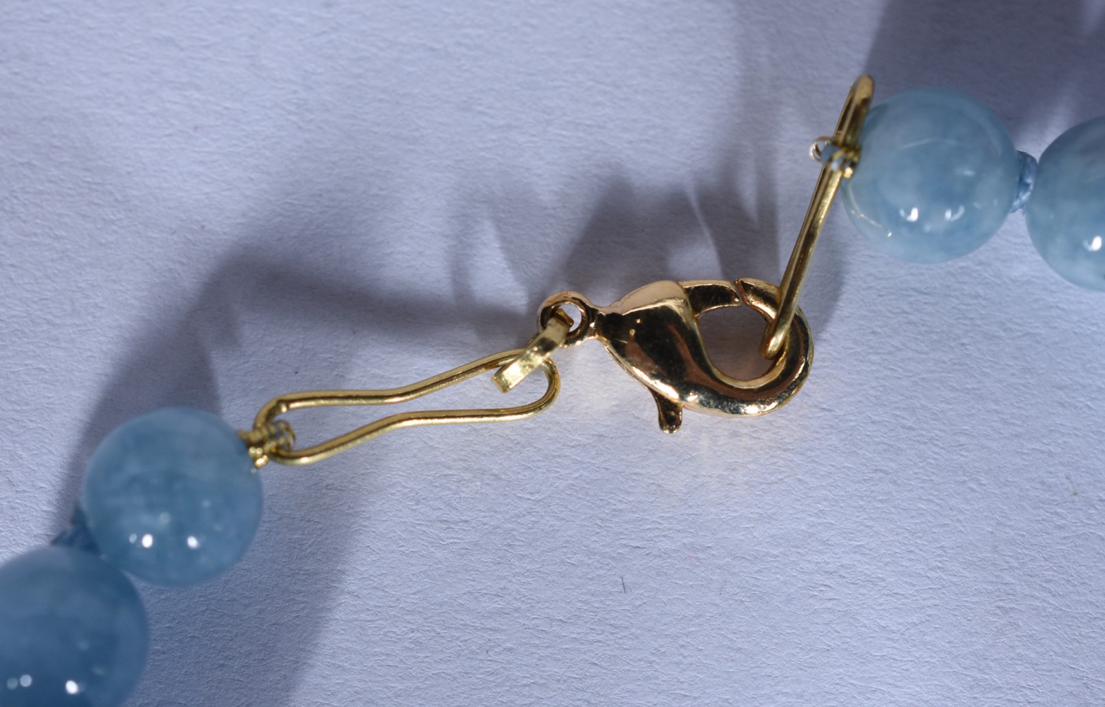 Pulseira com fecho mosquetão e argola em ouro 18 k, contraste 750... - foto 4 de 4