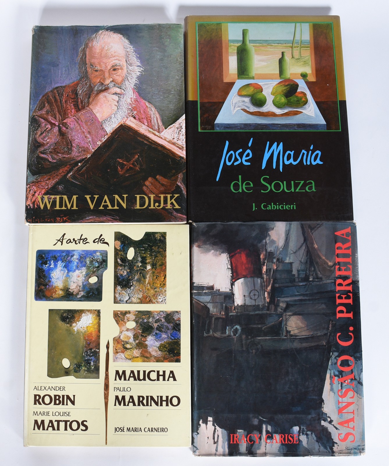 Quatros livros: Wim Van Dijk / José Maria de Souza / Sansão Pereira /... - foto 1 de 4