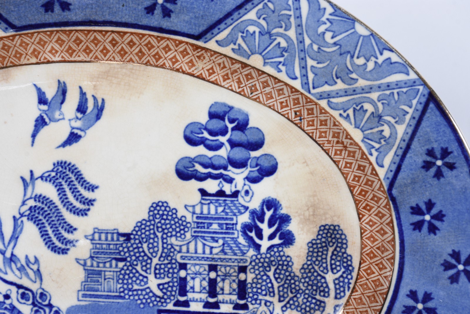 Parte de serviço de faiança inglesa "Manchu", Alfred Meakin... - foto 8 de 10