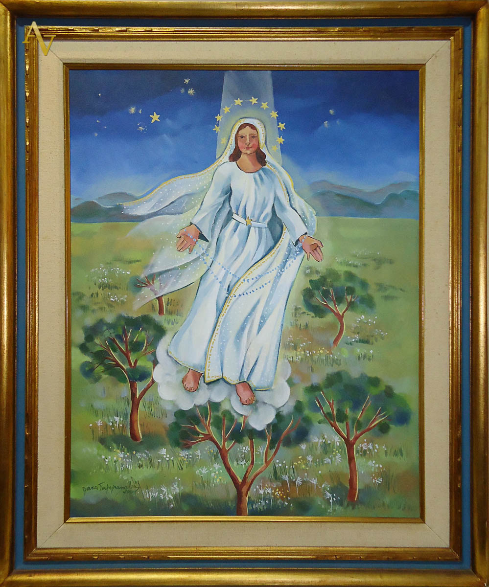 YARA TUPINAMBÁ - Nossa Senhora de Fátima- ost - 90 x 69.