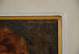 AURELIO D&#39;ALINCOURT (1919 - 1990) - Figura ... - AURELIO D&#39;ALINCOURT (1919 - 1990) - Figura feminina - osm - 35 x 27