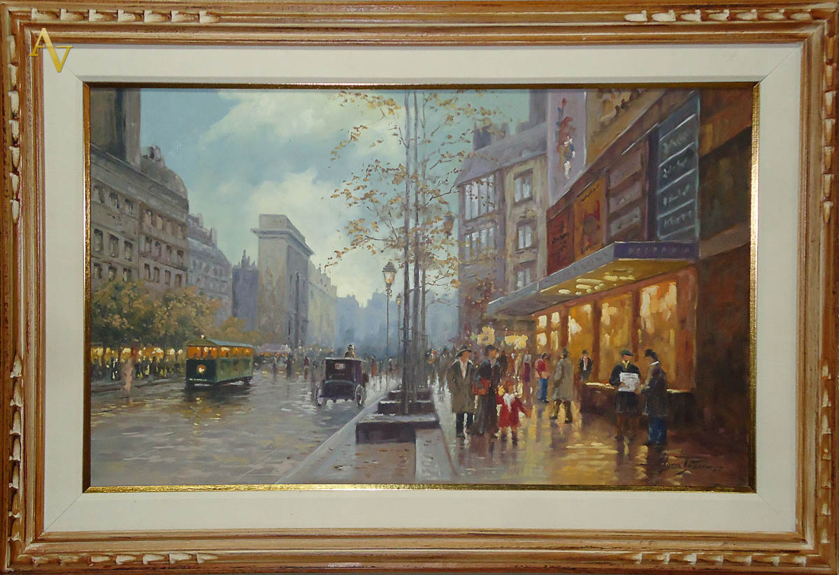 CLÓVIS PESCIO - Paris - ost - 60 x 100.