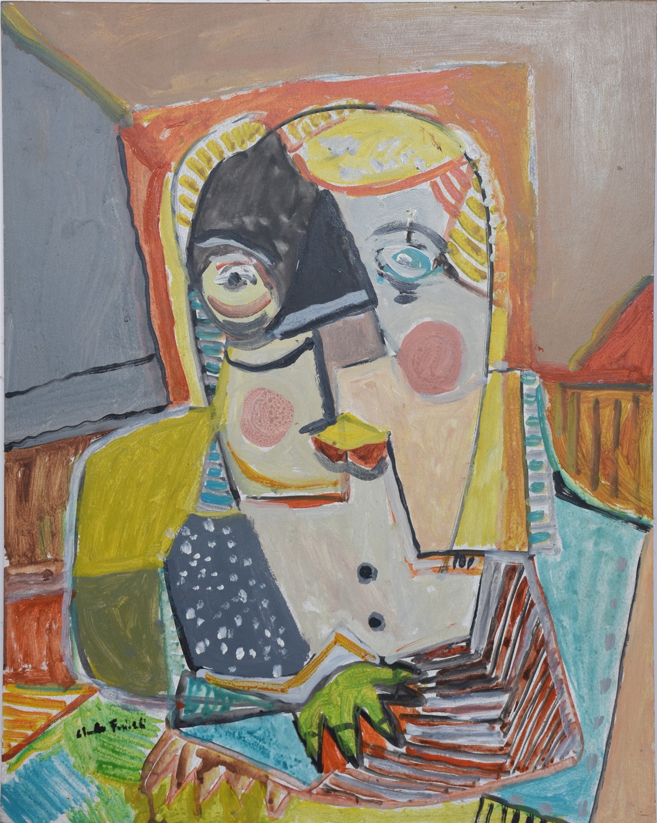 Cláudio Faciolli (1955), Figuras picassianas - foto 1 de 4