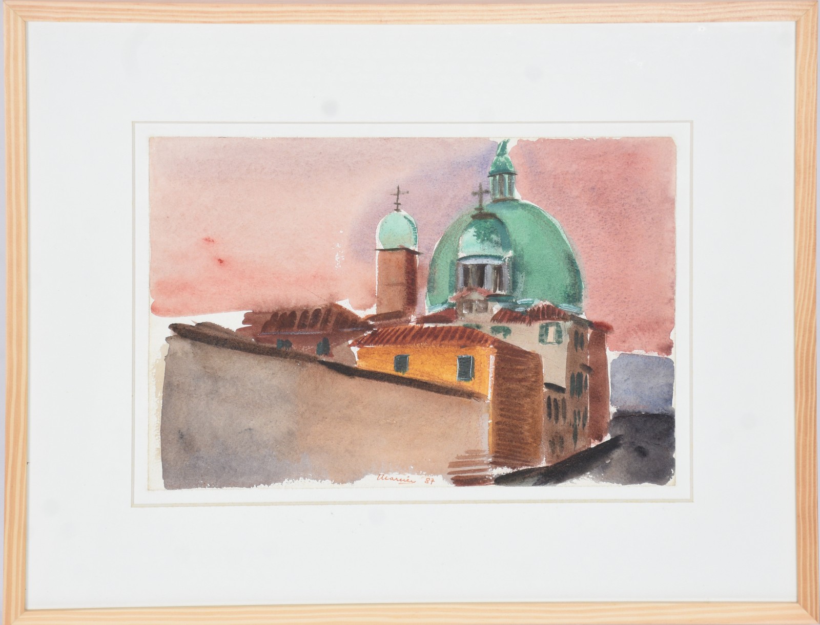Emeric Marcier (1916-1990), Veneza - Igreja de S. Simão - foto 2 de 4