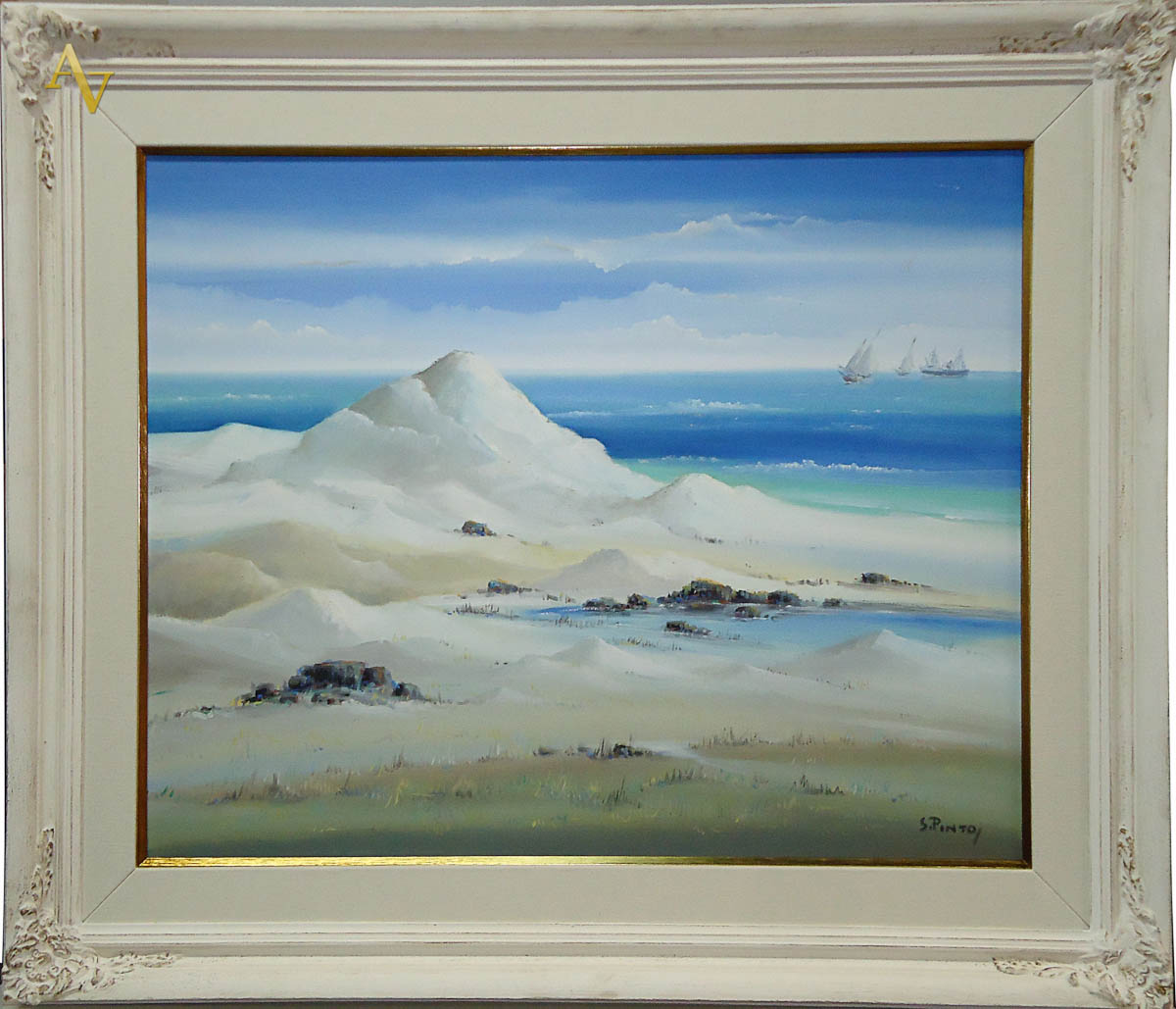 SILVIO PINTO - Cabo frio - ost - 73 x 92.