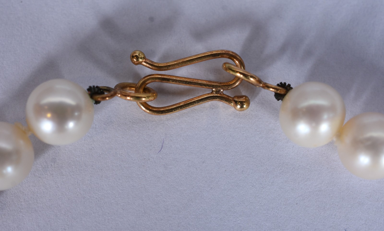 Colar de perolas cultivadas, fecho de ouro 18 k. - foto 4 de 4