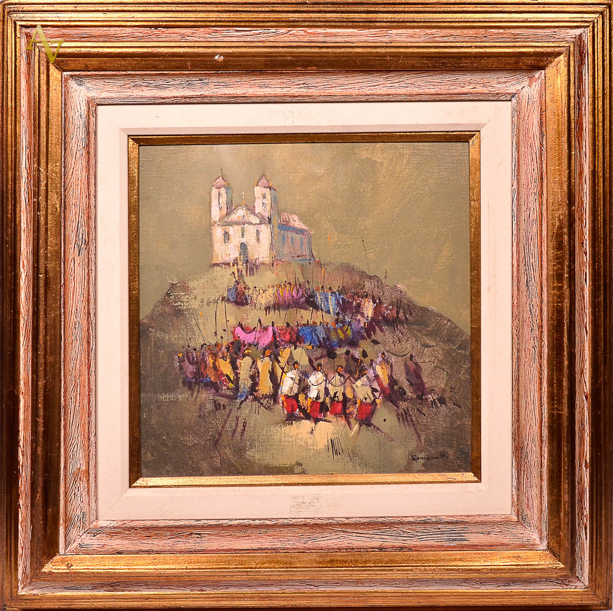 ROMANELLI - Procissão - ost - 1981 - 35 x 35.