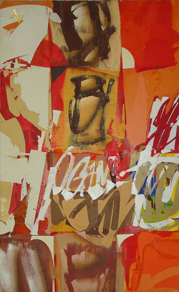 SEBASTIÃO RODRIGUES - abstrato - osm - 80 X 50.