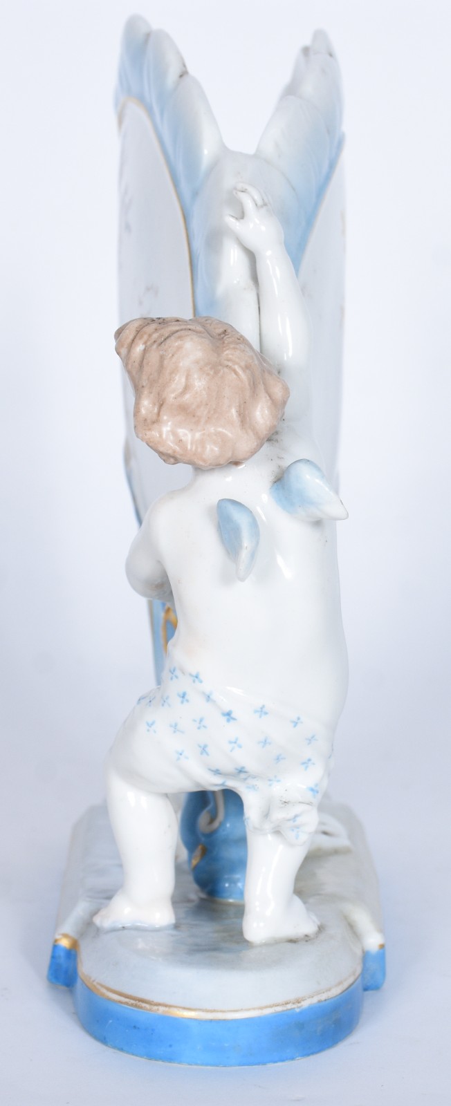 Floreira de porcelana francesa Velho Paris na forma de ventarola... - foto 3 de 8