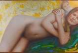 Glauco Rodrigues (1929-2004), Figuras - Óleo sobre tela - datado Junho 85.
