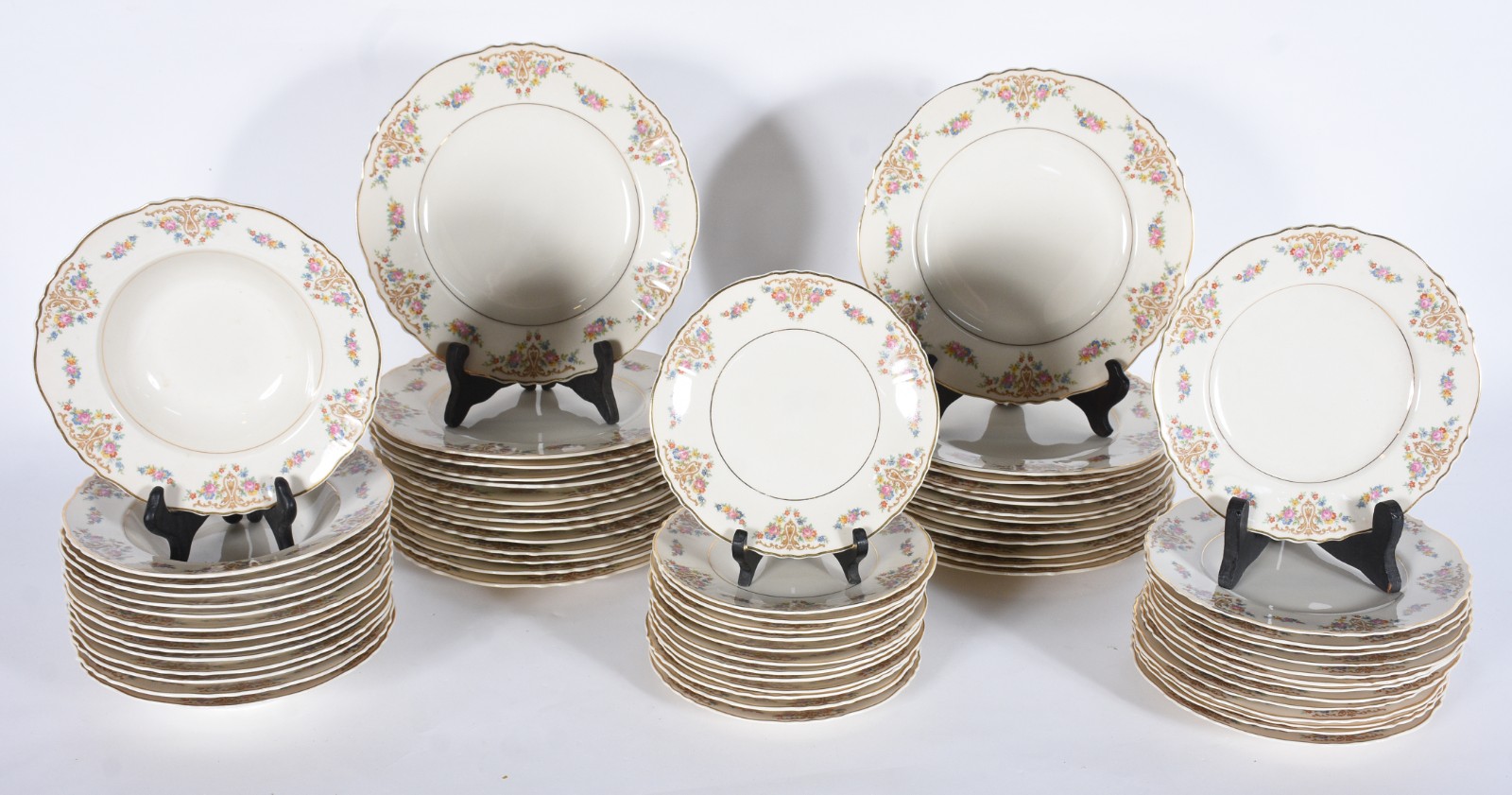 Aparelho de jantar de faiança "Marietta", Federal Shape, Syracuse... - foto 2 de 7