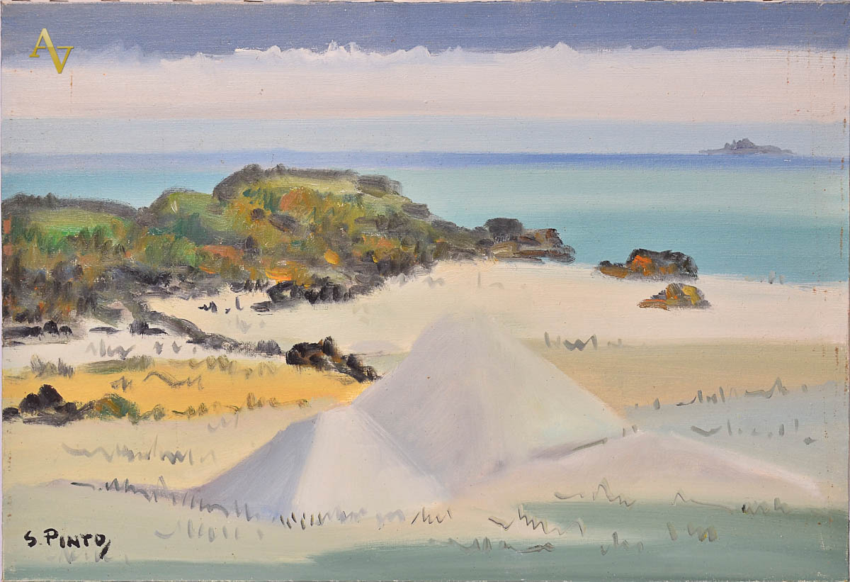 SILVIO PINTO - Praia Agreste - ost - 55 x 38.
