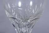 Fratelli Vita,  - Serviço de cristal lapidado, composto de: 12 taças para champagne, 10 para vinho tinto, 8 para vinho do Porto e 9 para licor. Total: 39 peças.