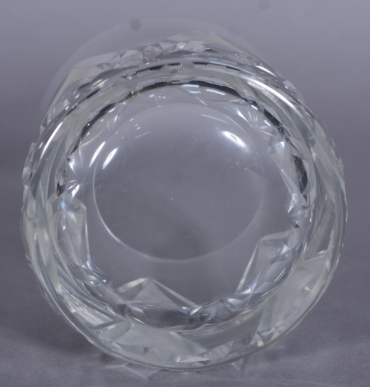 Quatorze copos de cristal lapidado para Whisky. - foto 6 de 6