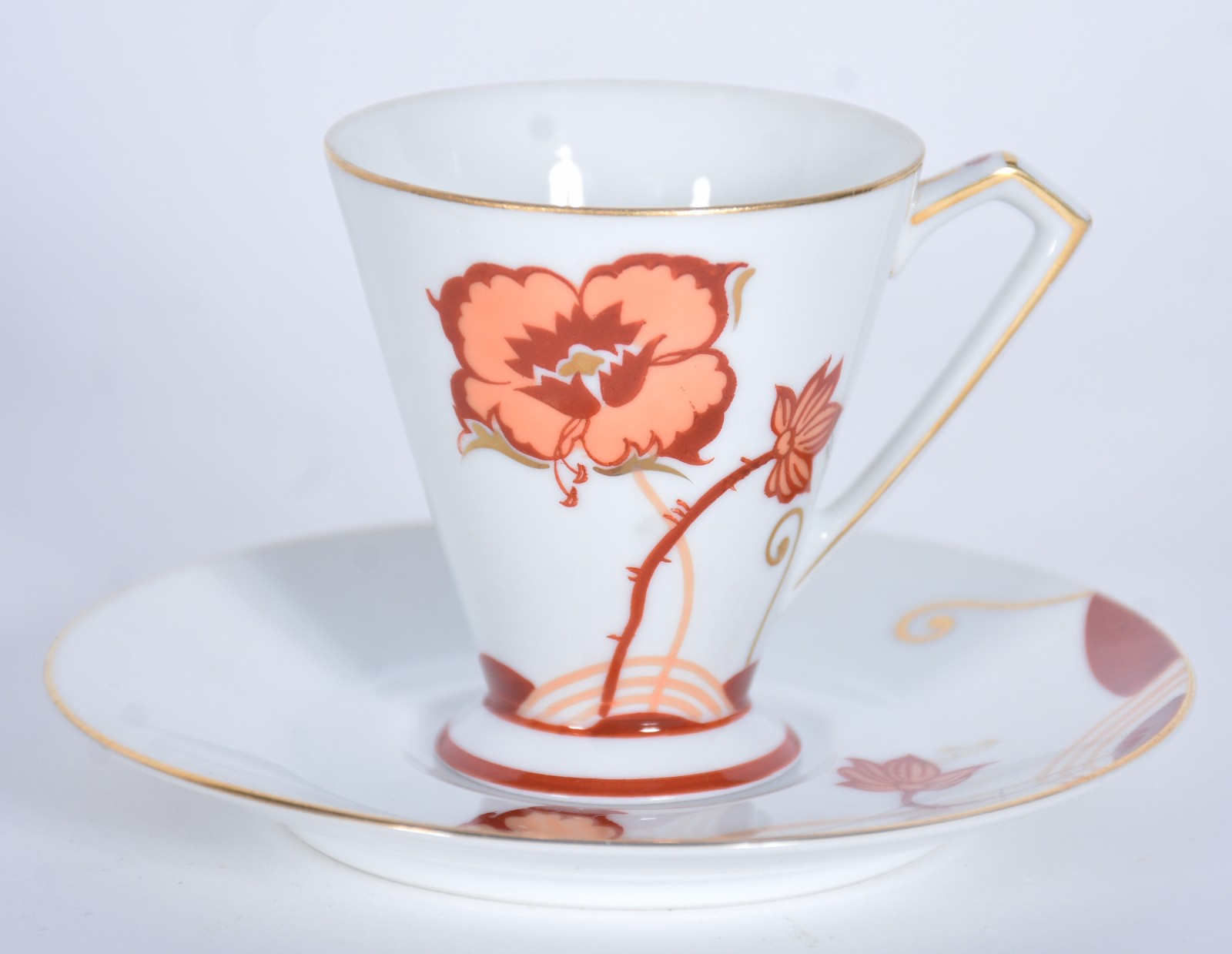 Serviço de porcelana Noritake composto de: 8 xícaras de café com... - foto 8 de 10