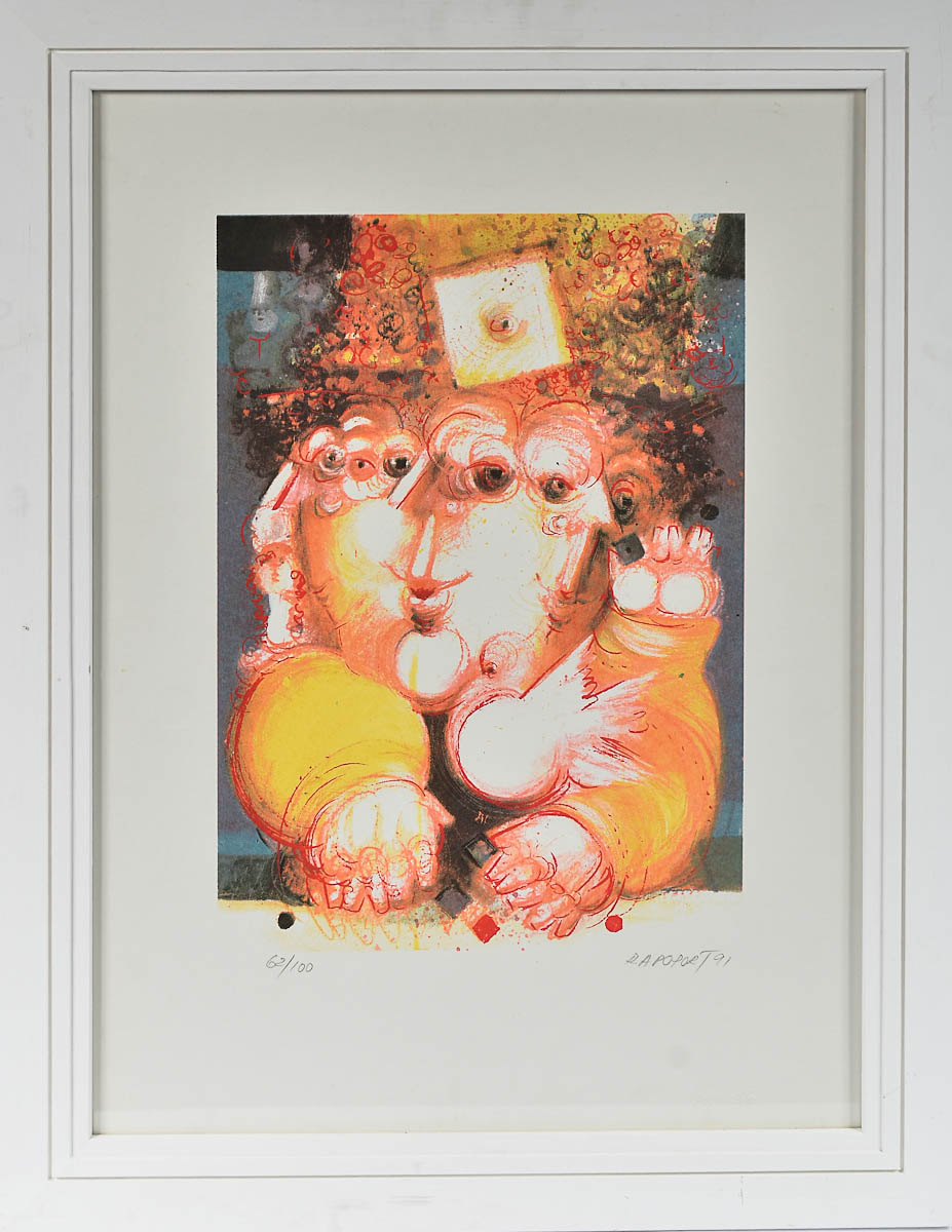 RAPOPORT - serigrafia 62/100 - 31 X 41.