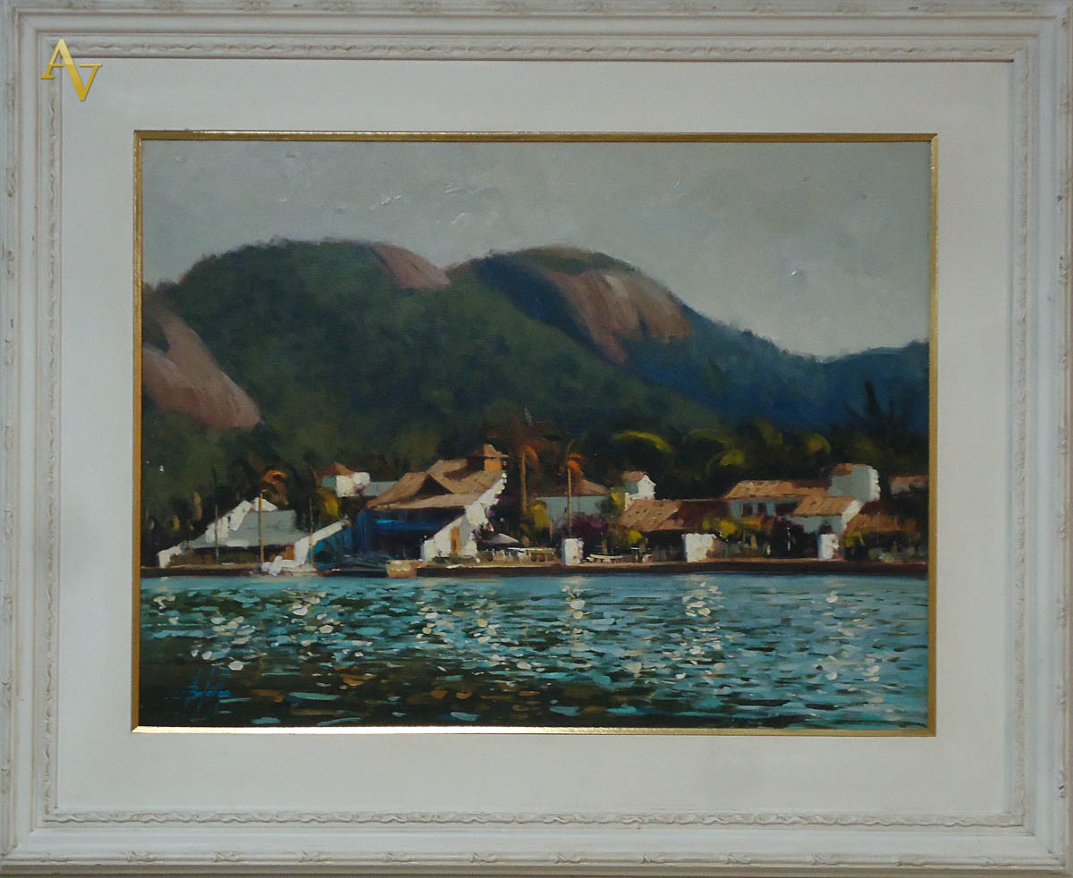 BOTELHO - Canal da Joatinga, RJ - ost - 60 x 80