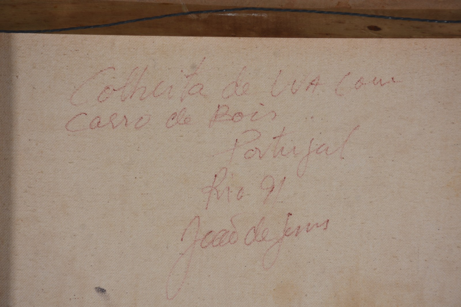 Óleo sobre tela. - foto 5 de 5
