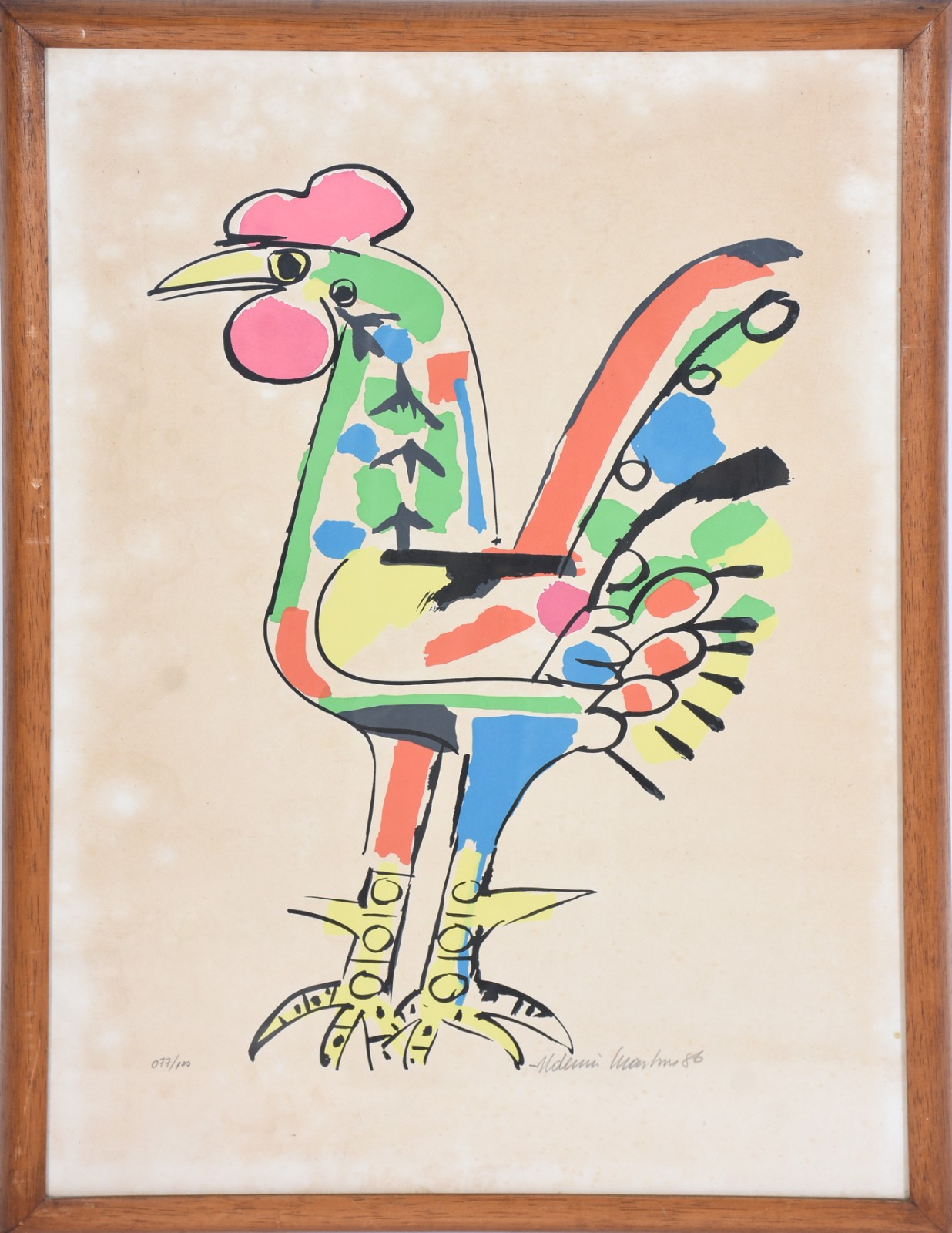 Aldemir Martins (1922-2006), Galo - foto 2 de 5