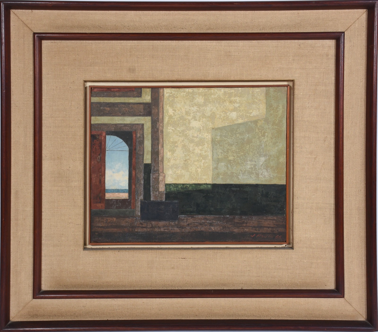 José Paulo Moreira da Fonseca (1922-2004), Contrastes a beira mar - foto 2 de 5