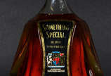 Garrafa de Whisky Something Special,   um litro  - Garrafa de Whisky Something Special,   um litro 
