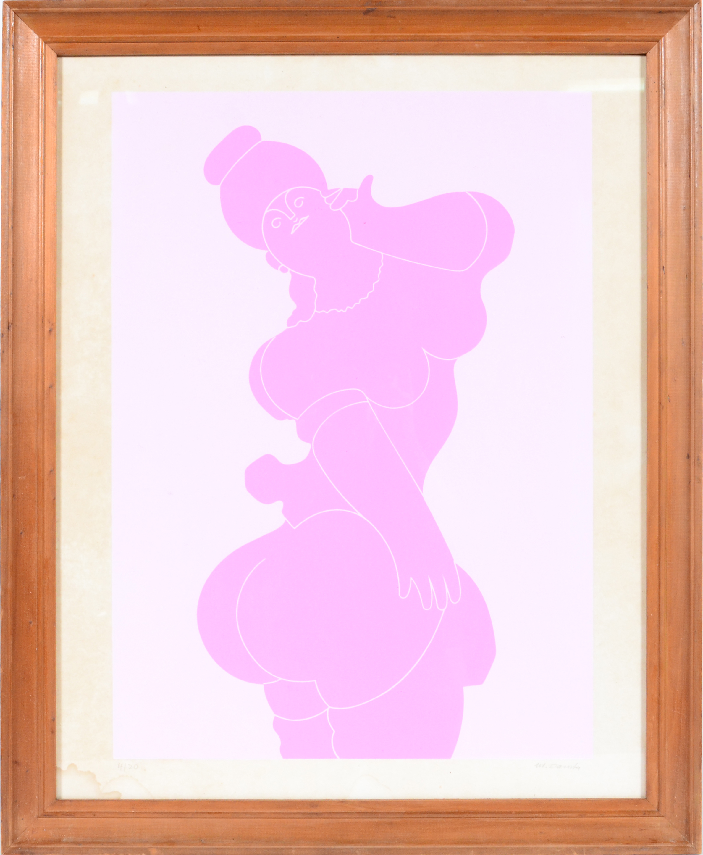 Milton Dacosta (1915-1988), Venus rosa - foto 1 de 2
