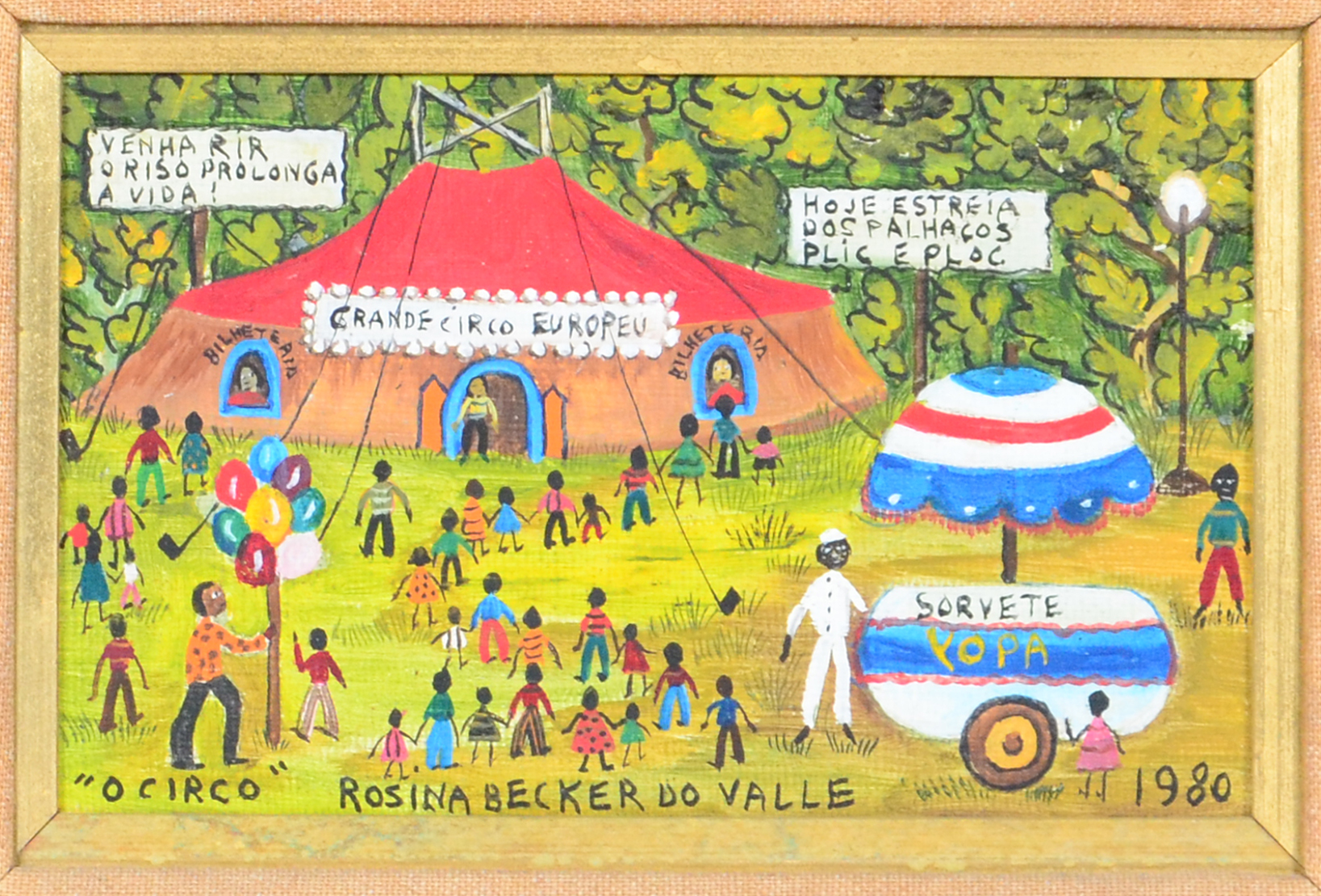 Rosina Becker do Valle (1914-2000), O circo - foto 2 de 2