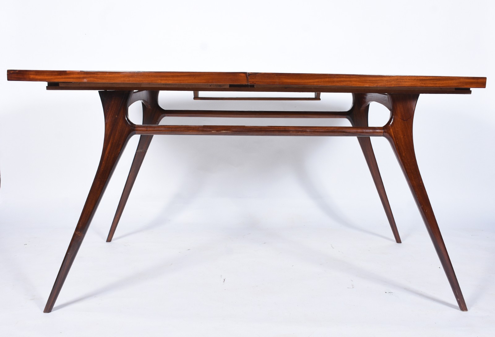 Mesa "Scapinelli" de madeira nobre, anos 60. Faltando a tábua... - foto 3 de 10