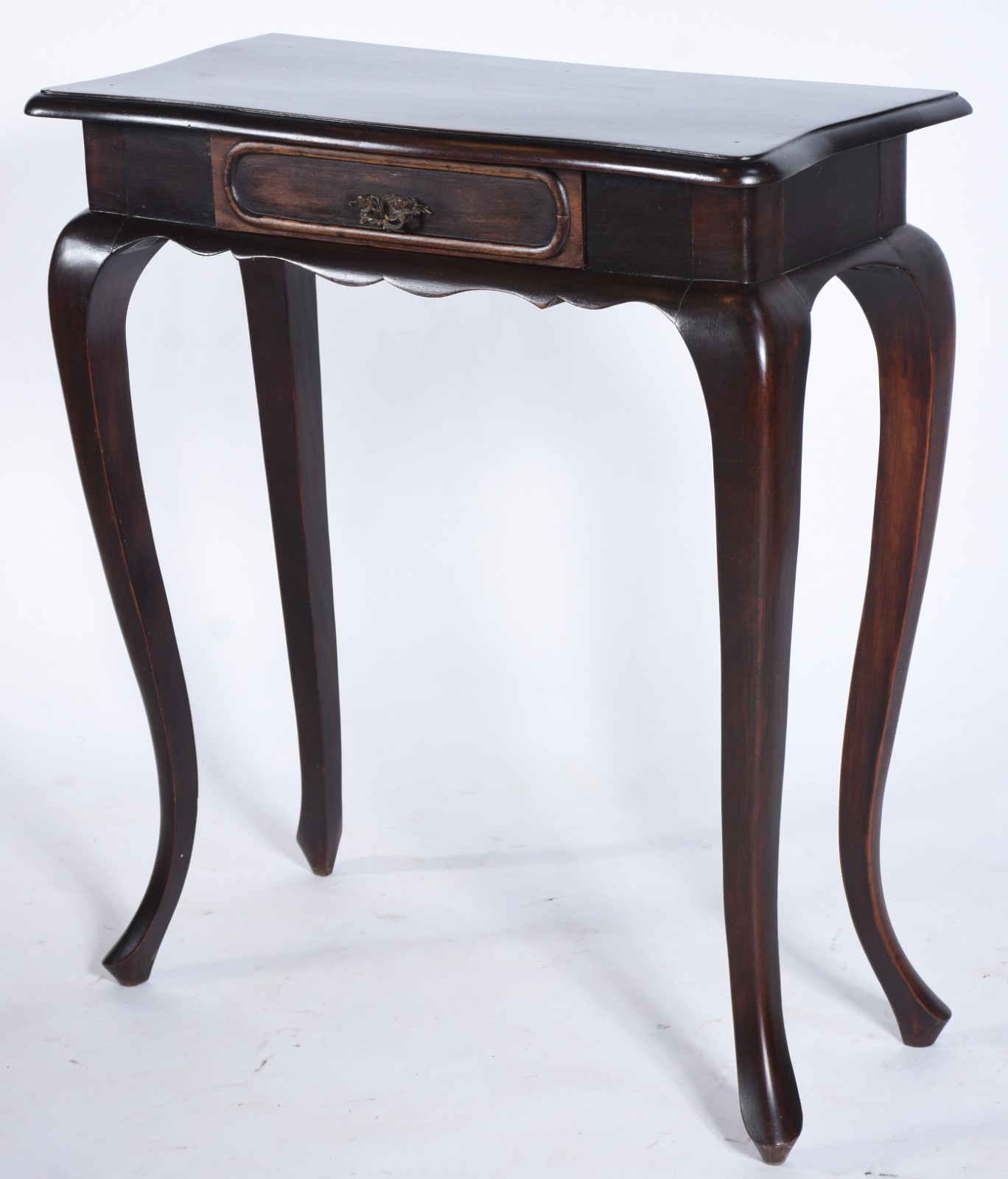 Console de madeira nobre com uma gaveta - foto 1 de 7