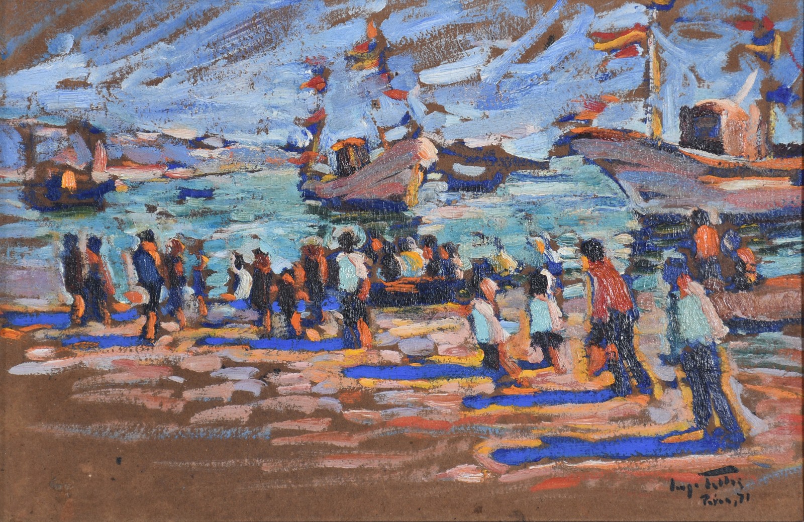  Sérgio Telles (1936-2022), Marinha - foto 1 de 4