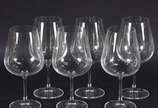 Seis cálices de cristal para  vinho tinto, 620 ml. - Seis cálices de cristal para  vinho tinto, 620 ml.