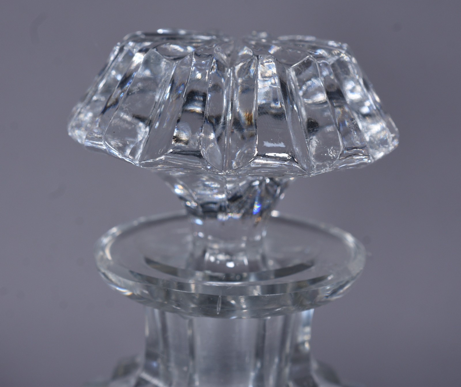 Duas garrafas de cristal (lascado). - foto 4 de 10
