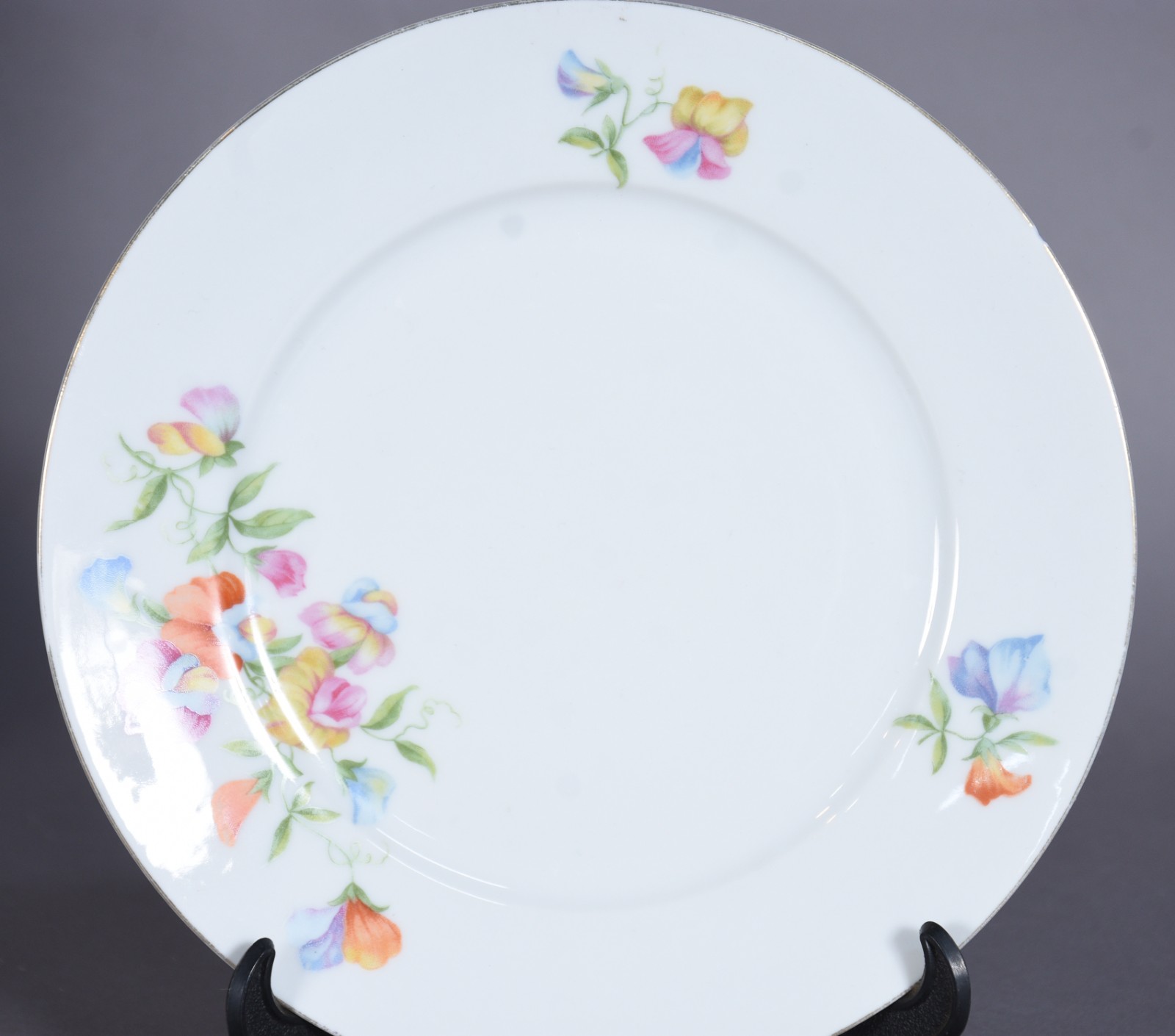 Aparelho para chá, jantar e café de porcelana Bavaria com flores em... - foto 2 de 7
