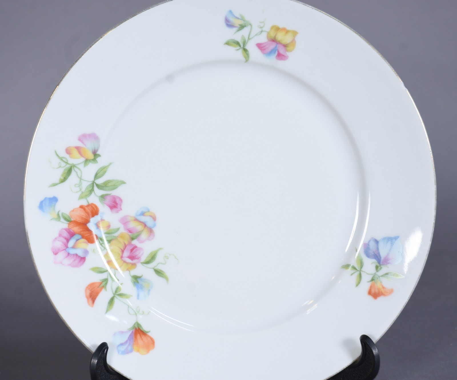 Aparelho para chá, jantar e café de porcelana Bavaria com flores em... - foto 5 de 7