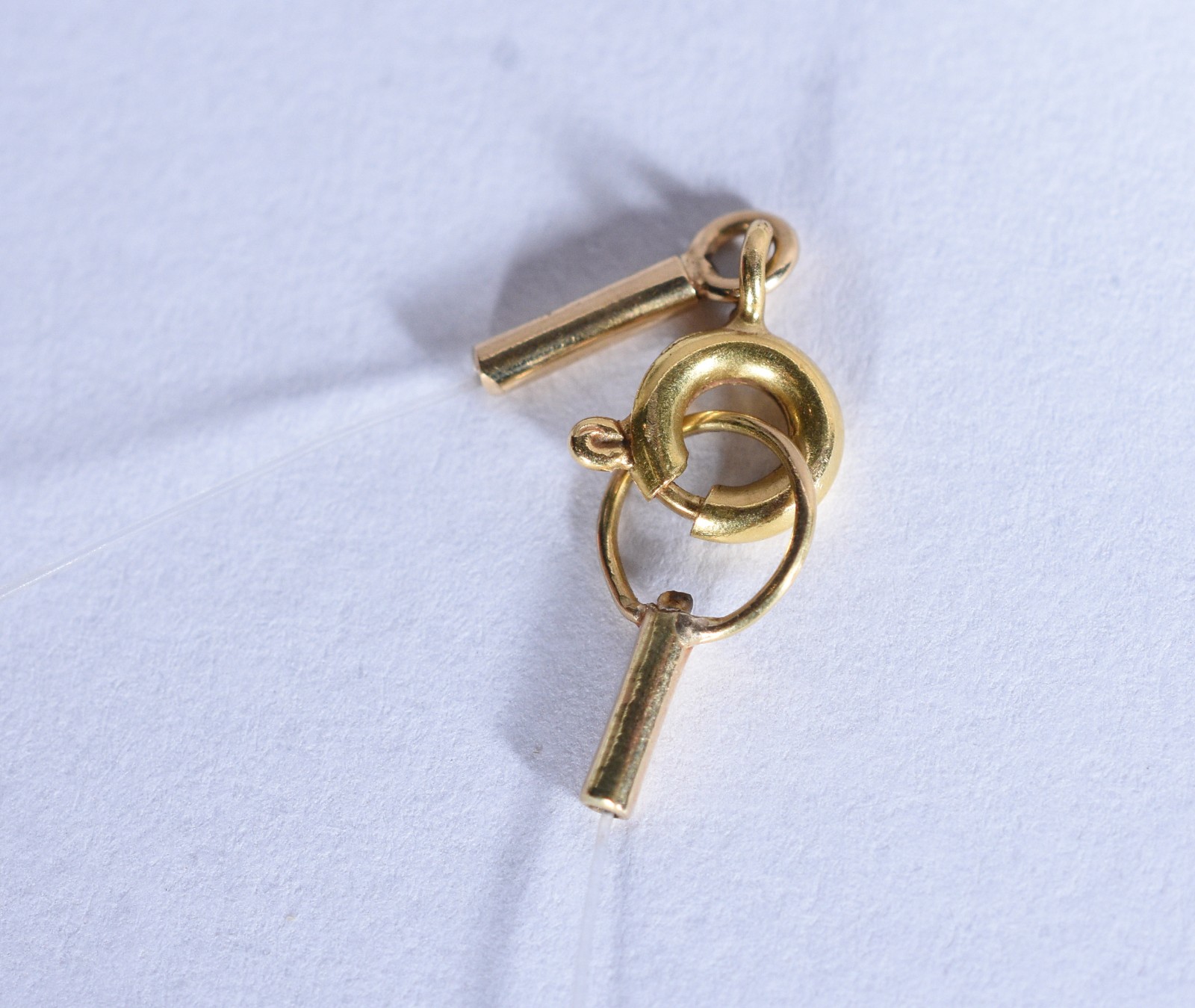 Cordão ponto de luz de ouro 18 k com zirconia translúcida e feio de... - foto 6 de 9