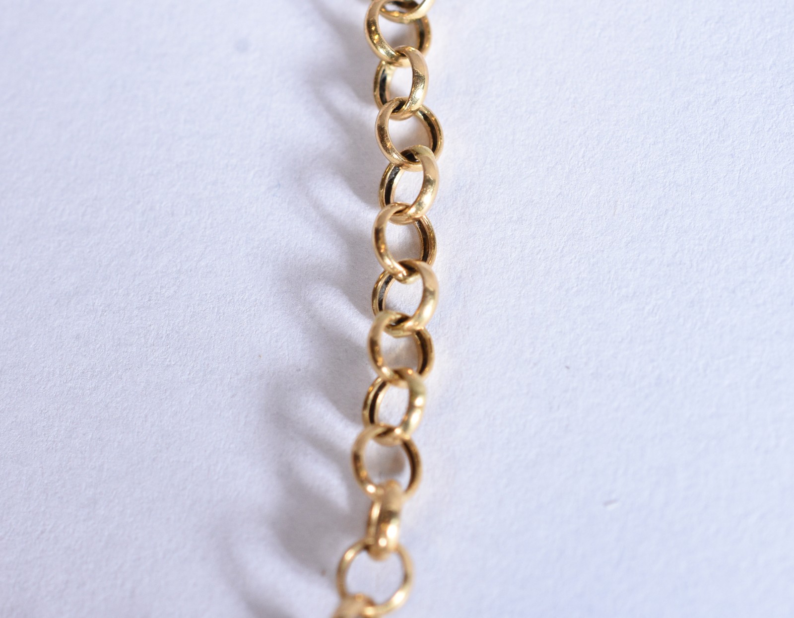 Pulseira de ouro 18 k, contraste 750, élos portugueses (Por motivos... - foto 1 de 4
