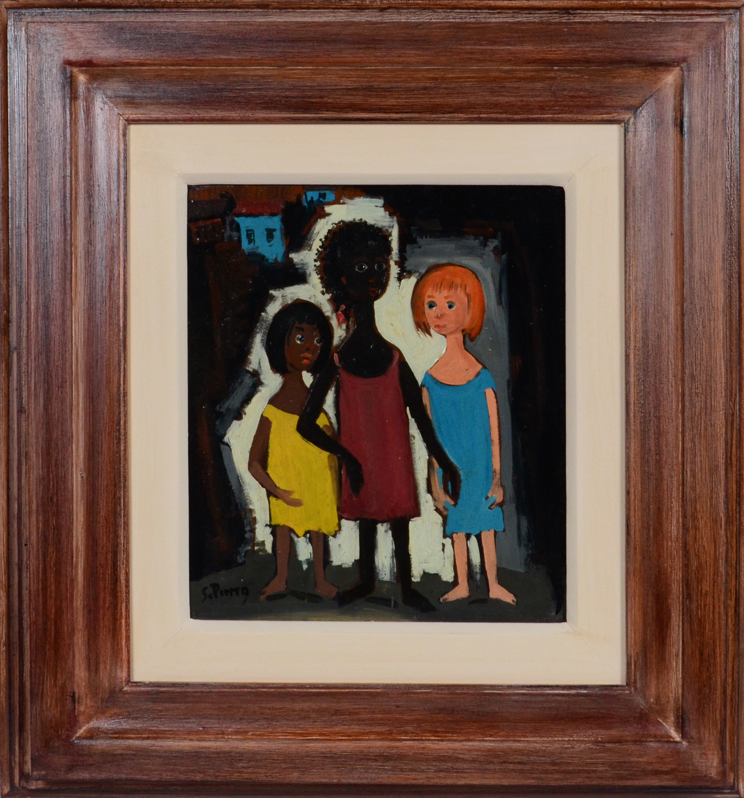 Sylvio Pinto (1918-1997), Três meninas - foto 1 de 2
