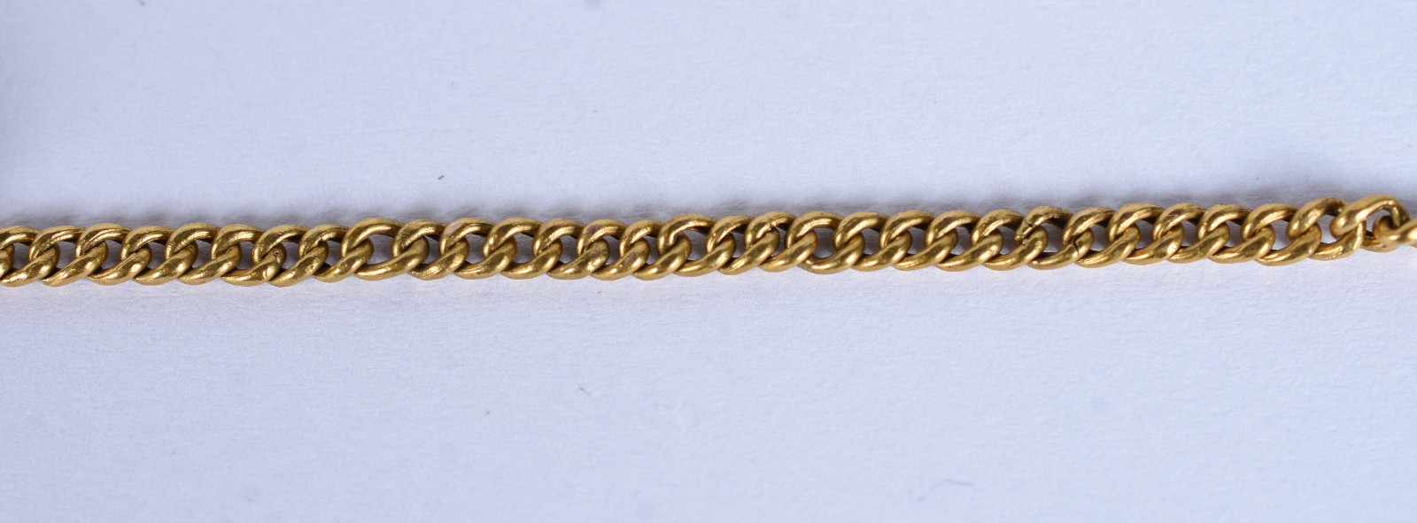 Pulseira de ouro 18 k com placa (Por motivos de segurança a peça não... - foto 5 de 6
