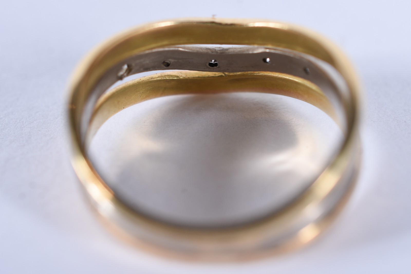 Anel de ouro 18 k, aro 13 (Por motivos de segurança a peça não se... - foto 6 de 6