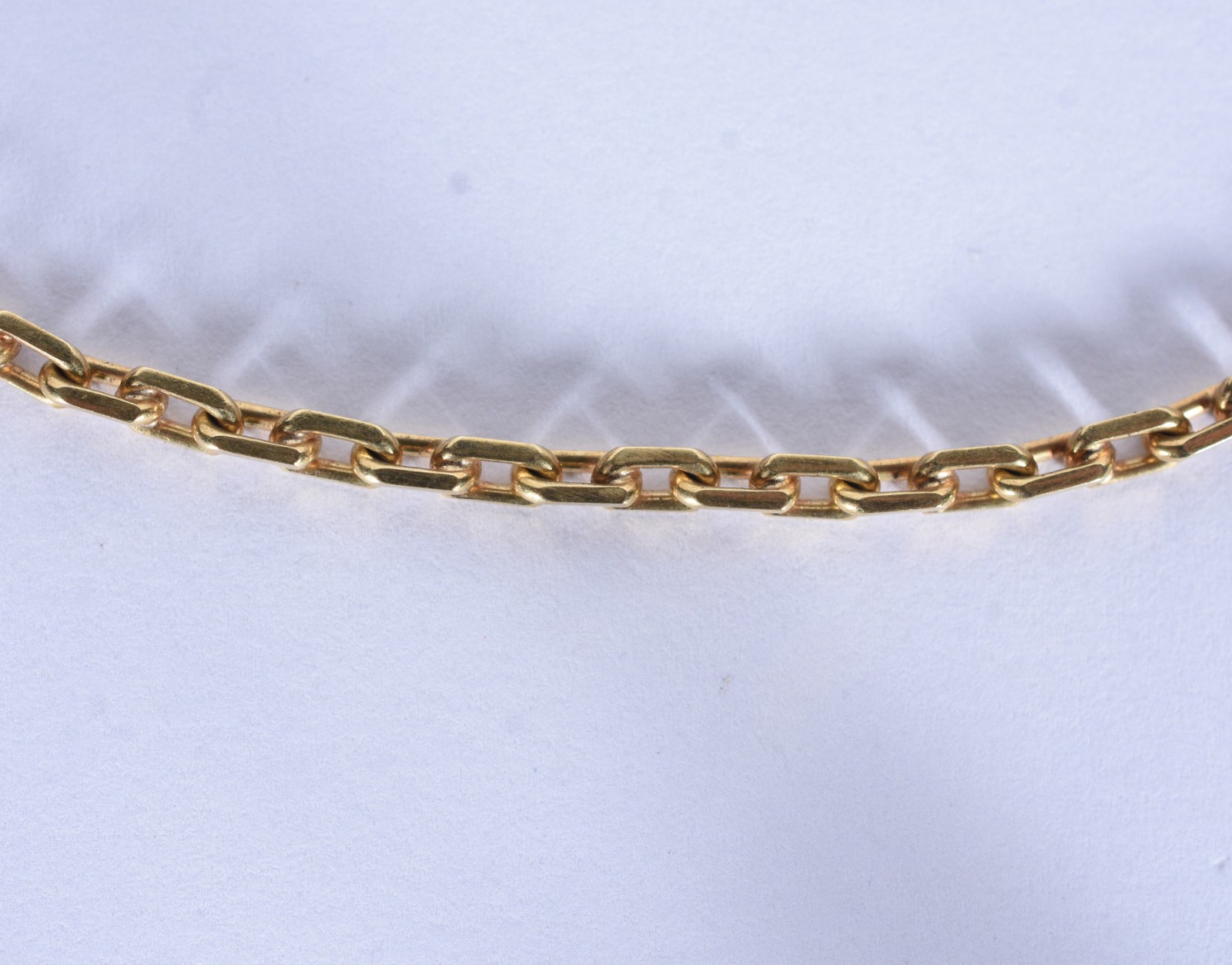 Cordão de ouro 18 k ao gosto Cartier (Por motivos de segurança a peça... - foto 1 de 7