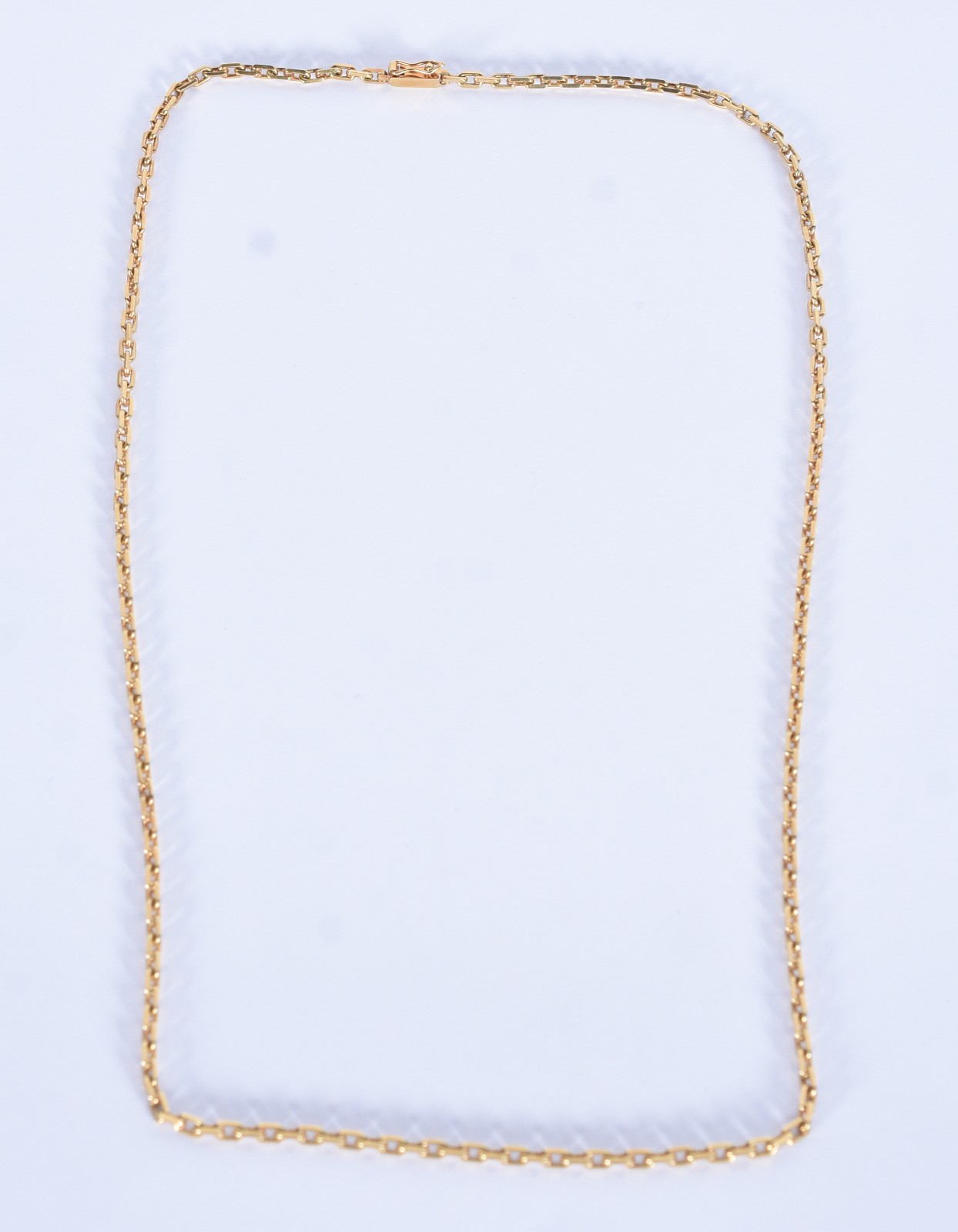 Cordão de ouro 18 k ao gosto Cartier (Por motivos de segurança a peça... - foto 2 de 7