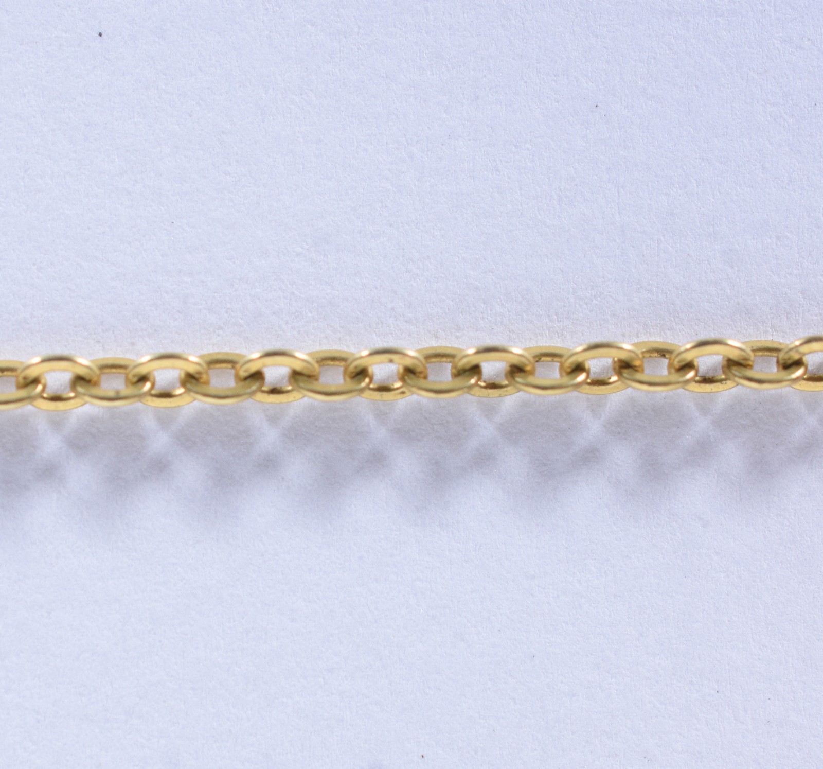 Cordão de ouro 18 k (Por motivos de segurança a peça não se encontra... - foto 1 de 5
