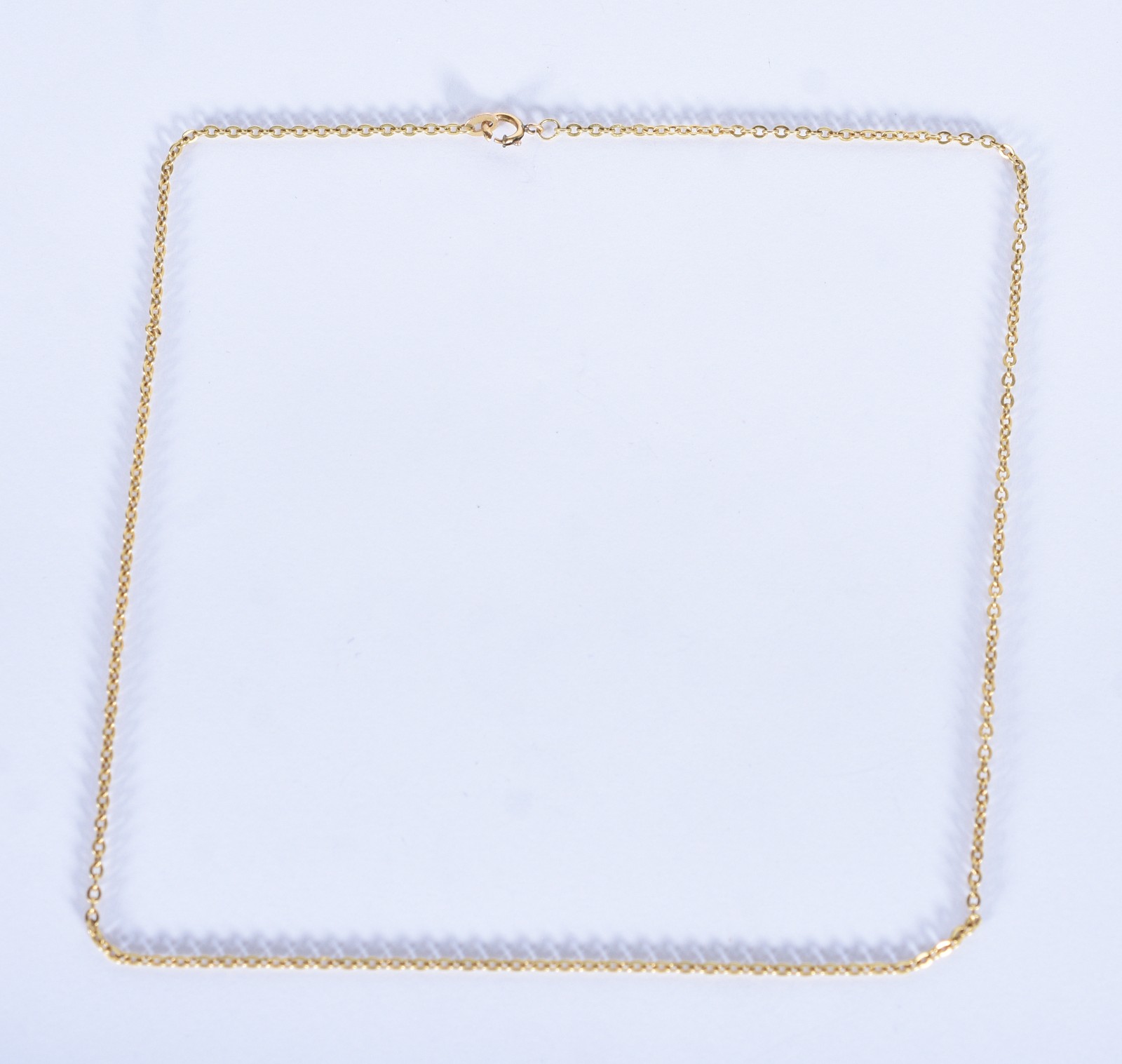 Cordão de ouro 18 k (Por motivos de segurança a peça não se encontra... - foto 2 de 5