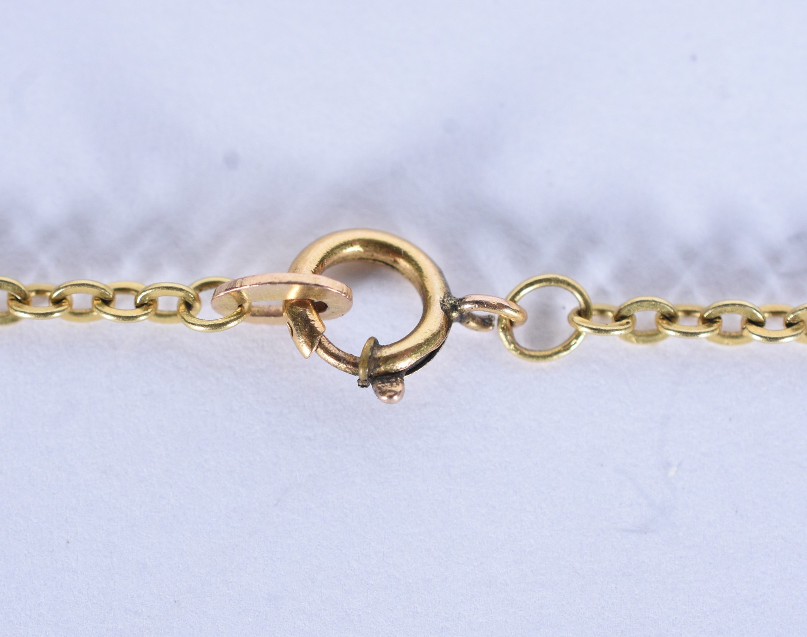 Cordão de ouro 18 k (Por motivos de segurança a peça não se encontra... - foto 4 de 5