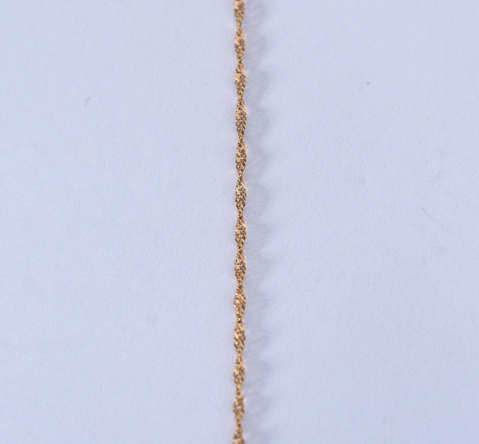 Gargantilha de ouro 18 k com pendente na forma de coração (Por... - foto 3 de 7