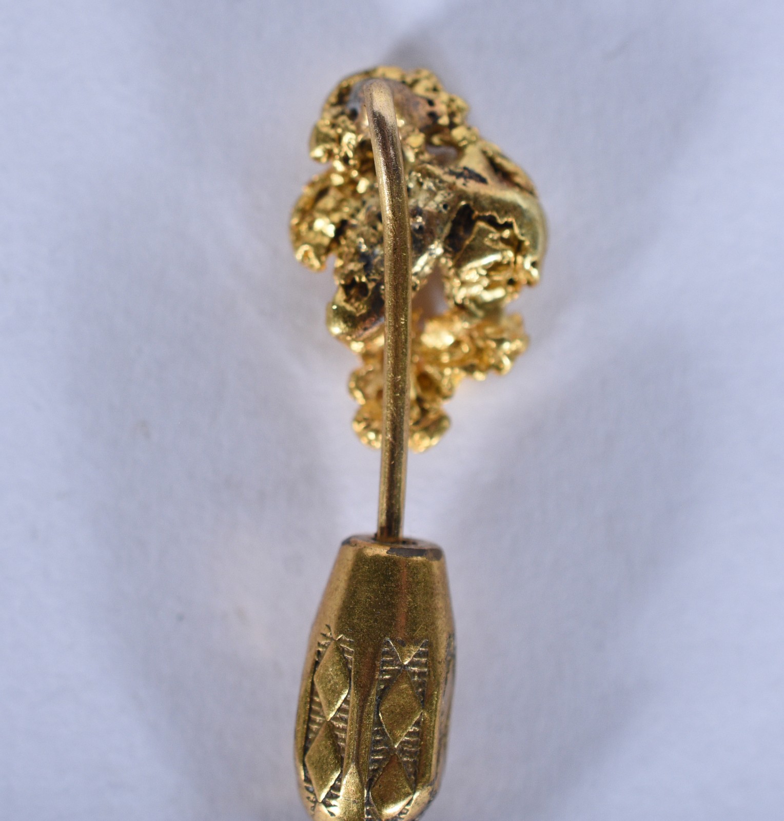 Alfinete de ouro 18 k (Por motivos de segurança a peça não se... - foto 7 de 7