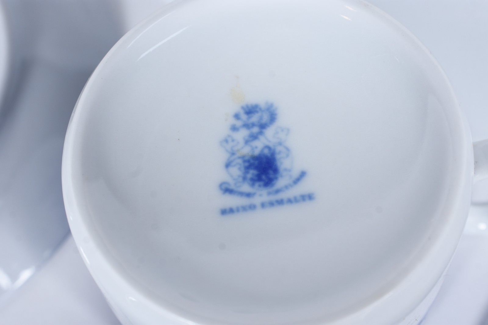 Aparelho de chá e jantar de porcelana Germer, azul e branca, composto... - foto 7 de 7