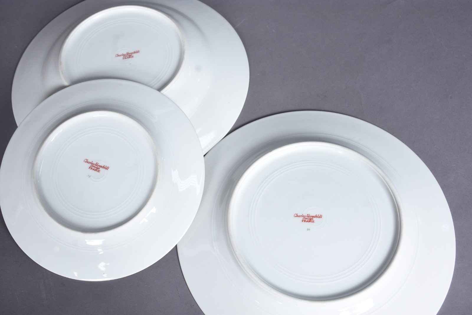 Aparelho de jantar de porcelana francesa "Charles Ahrenfeldt"... - foto 3 de 10