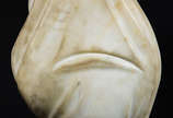 Busto  italiano de marmore de Carrara represent... - Busto  italiano de marmore de Carrara representando  ¨Madona¨ 